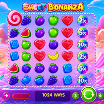 Betovo - Sweet Bonanza Slot - Saldumynų tema
