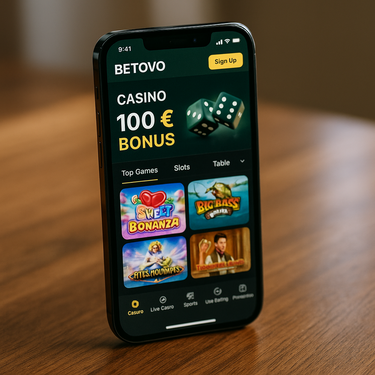Betovo Casino - Mobilė Versija - Responsive Design